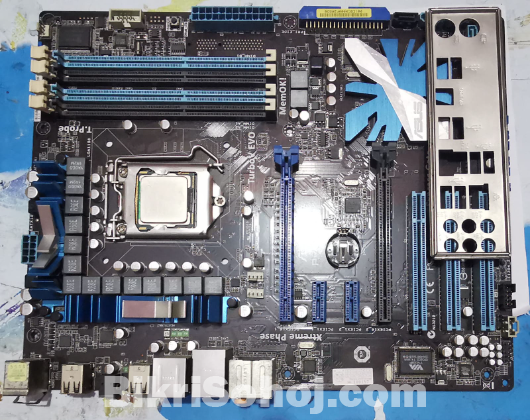 Asus P7P55D + Intel Core i7-870 Processor